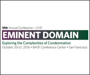 Northern California Conference on Eminent Domain